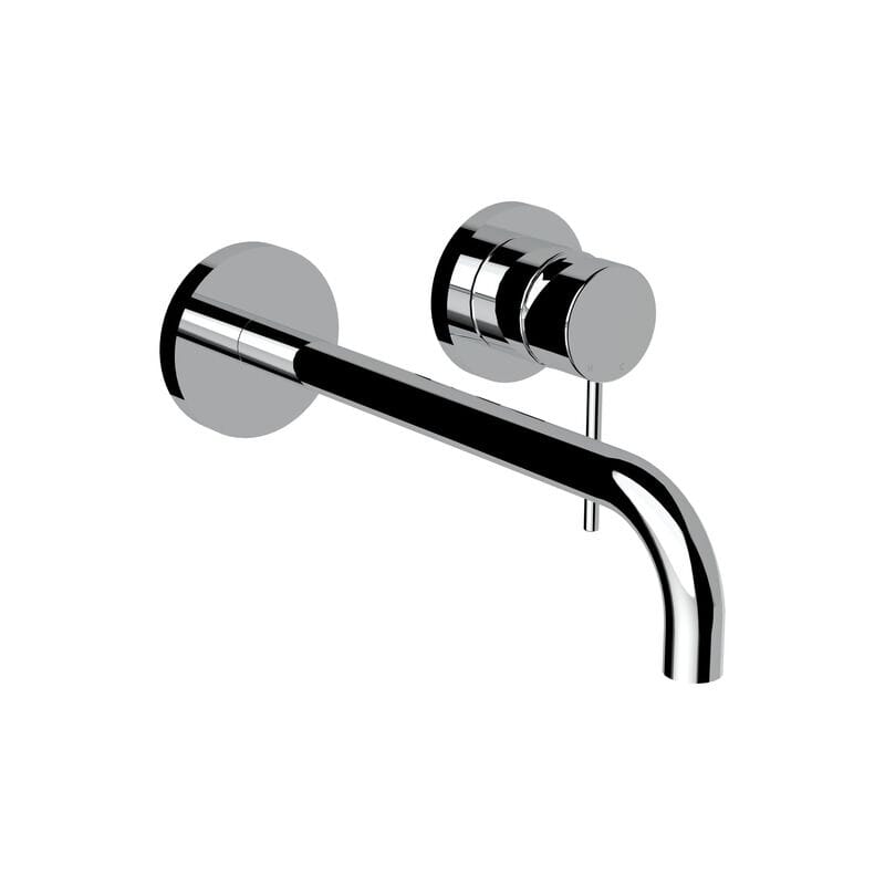 Хром латунь настенный однорычажный смеситель для раковины Ercos Viktor ARCH-00024472 - Вид №3