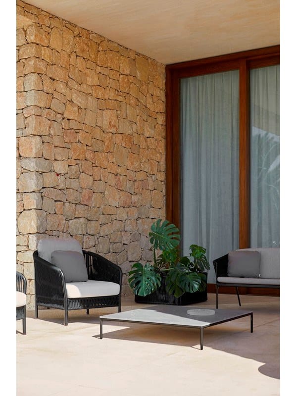 Веревочное садовое кресло с подлокотниками POINT Weave ARCH-00081042 - Вид №1