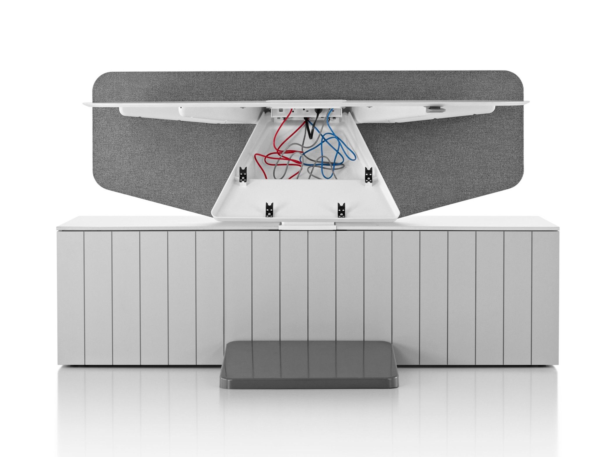 Мобильный офис низкий звукопоглощающий Herman Miller местный ARCH-00083704 - Вид №1