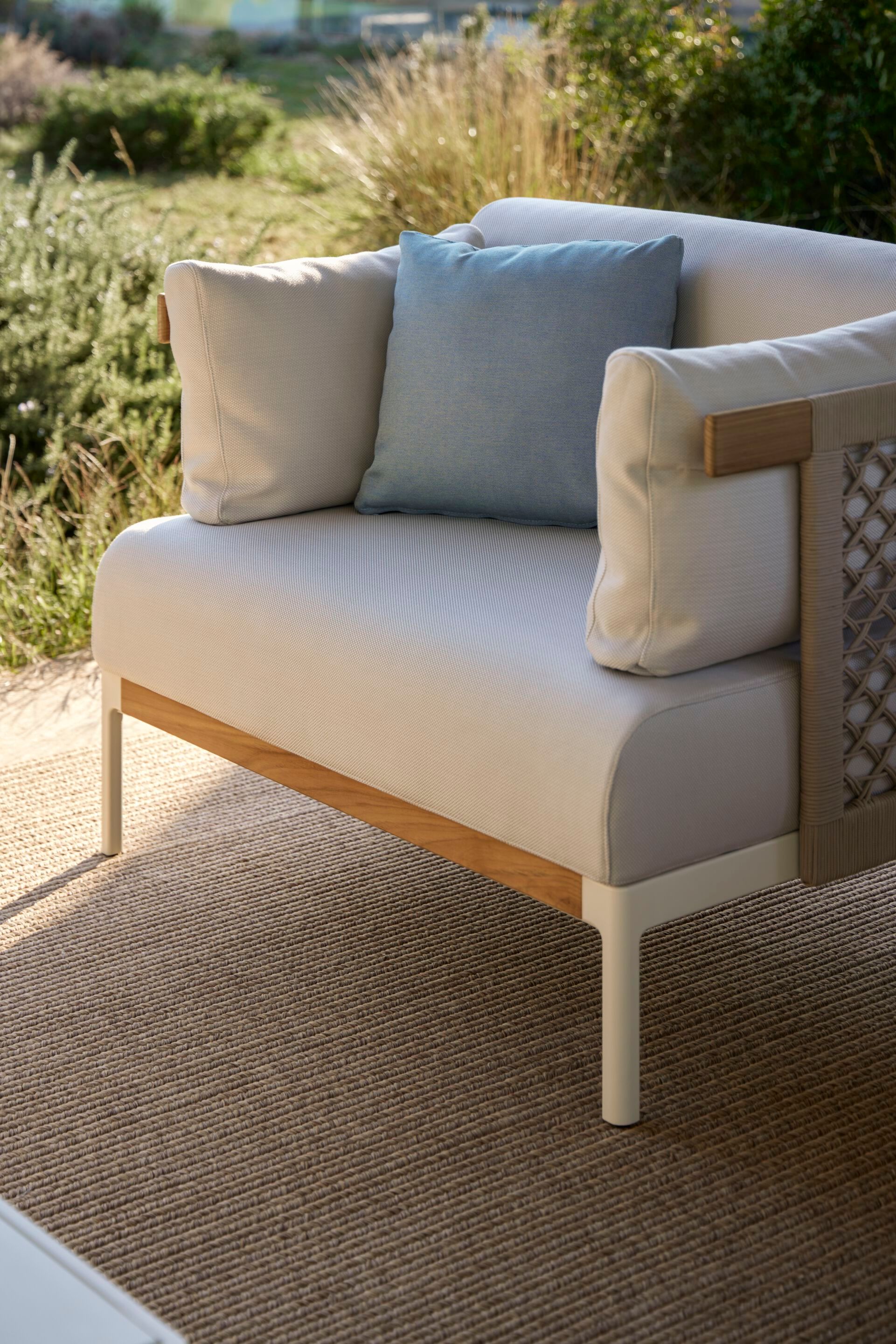 Веревочное и тканевое садовое кресло с подлокотниками POINT Legacy ARCH-00037863 - Вид №13