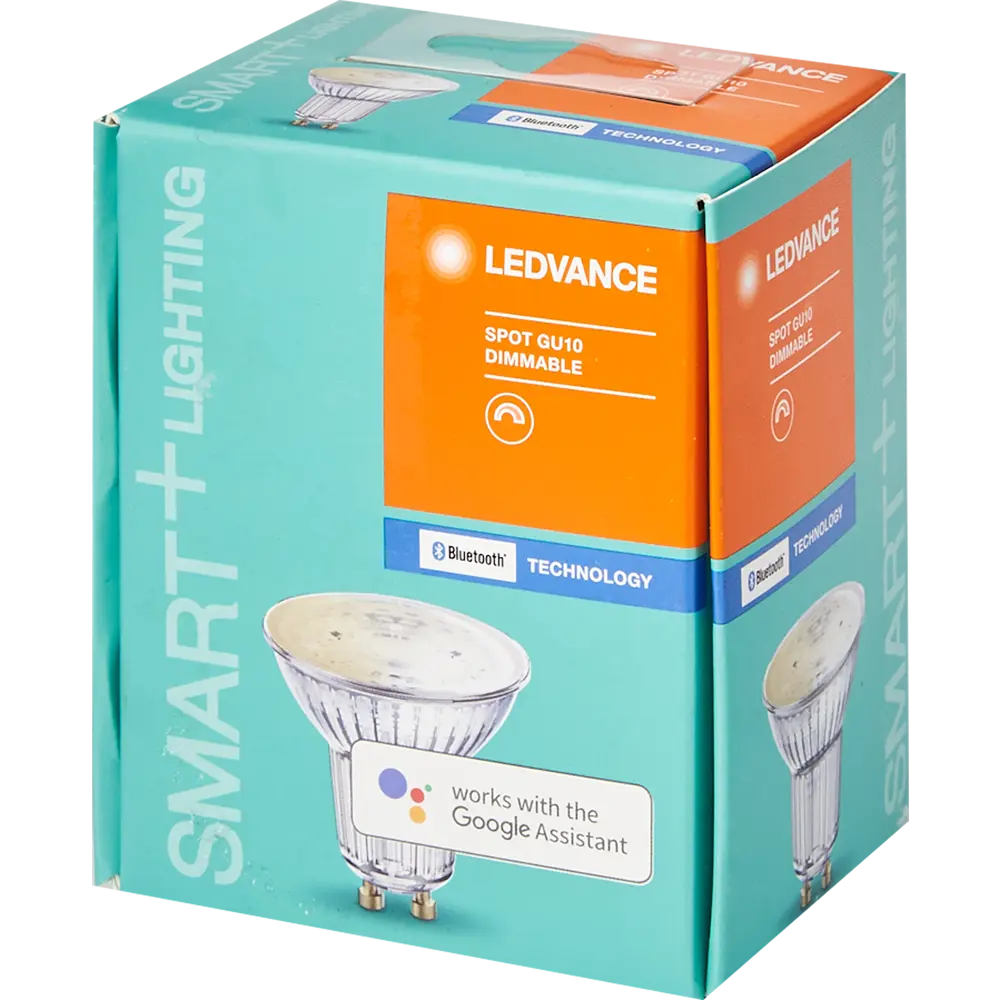 Лампа умная светодиодная Osram Smart Plus GU10 220-240 В 5 Вт спот матовая 350 лм теплый белый свет LEDVANCE STLM-2082933 - Вид №3