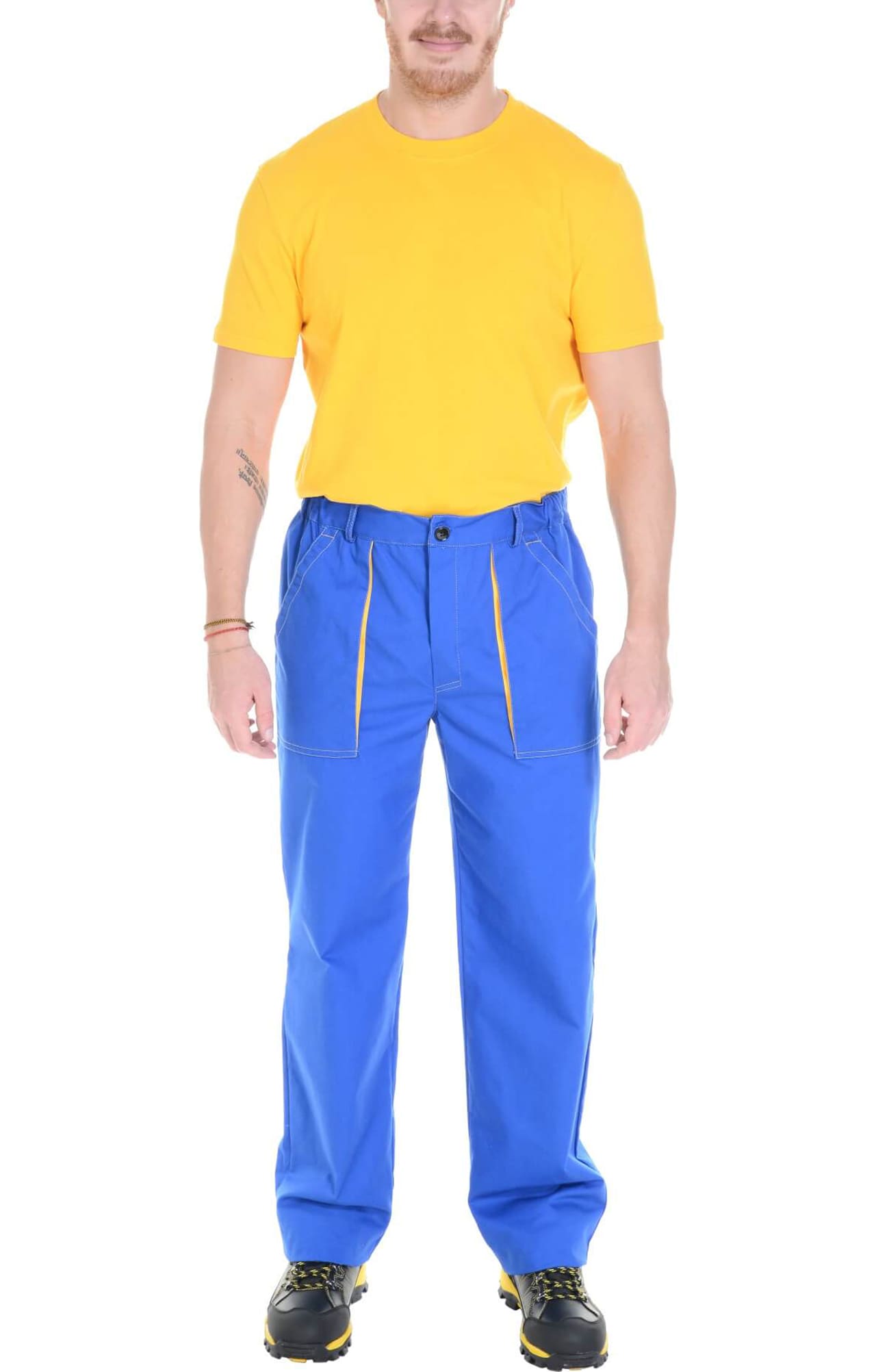 69247 Костюм СТРИТ василек  Летняя спецодежда  размер 60-62/170-176  - Вид №3