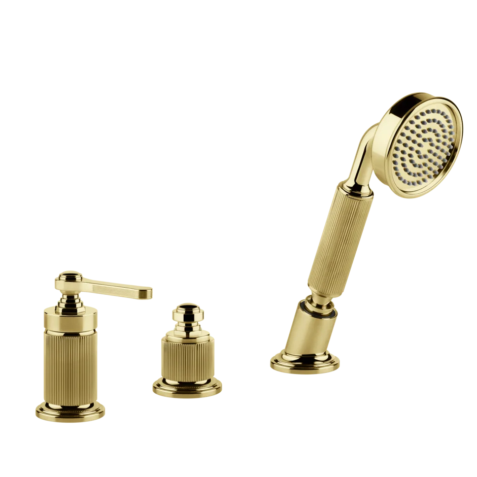 Смеситель для ванны 65043 246 Gessi Venti20 ЗОЛОТОЙ PVD 65043246