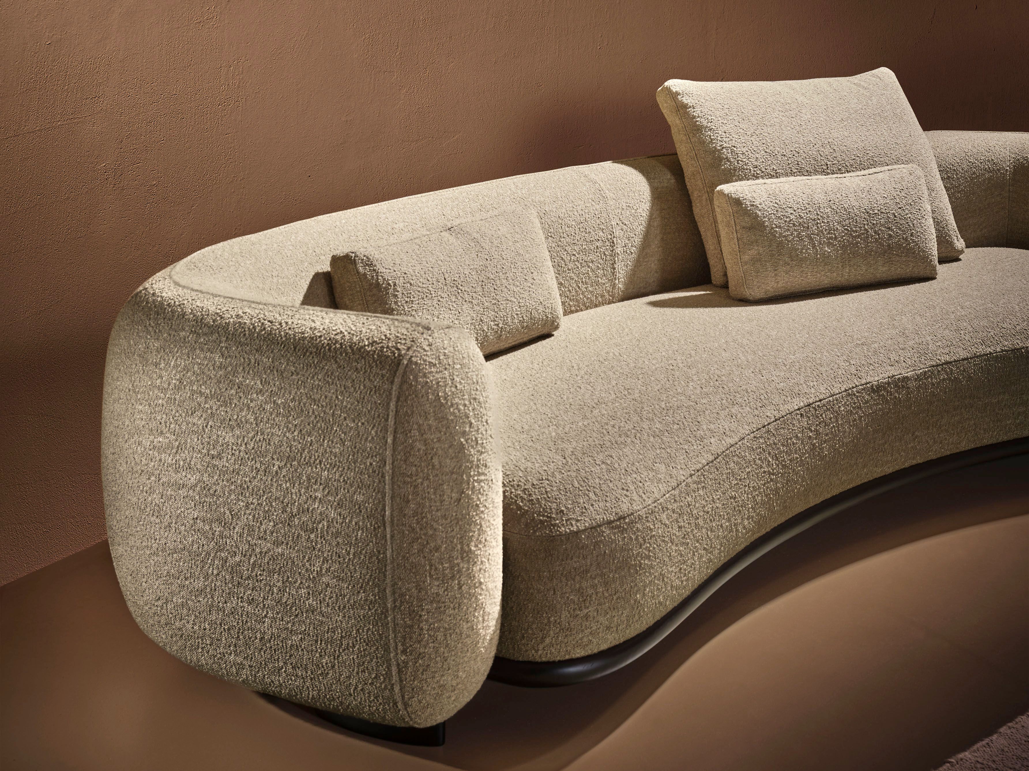 Тканевый диван с деревянной основой Naturedesign Home ARCH-00053395 - Вид №4