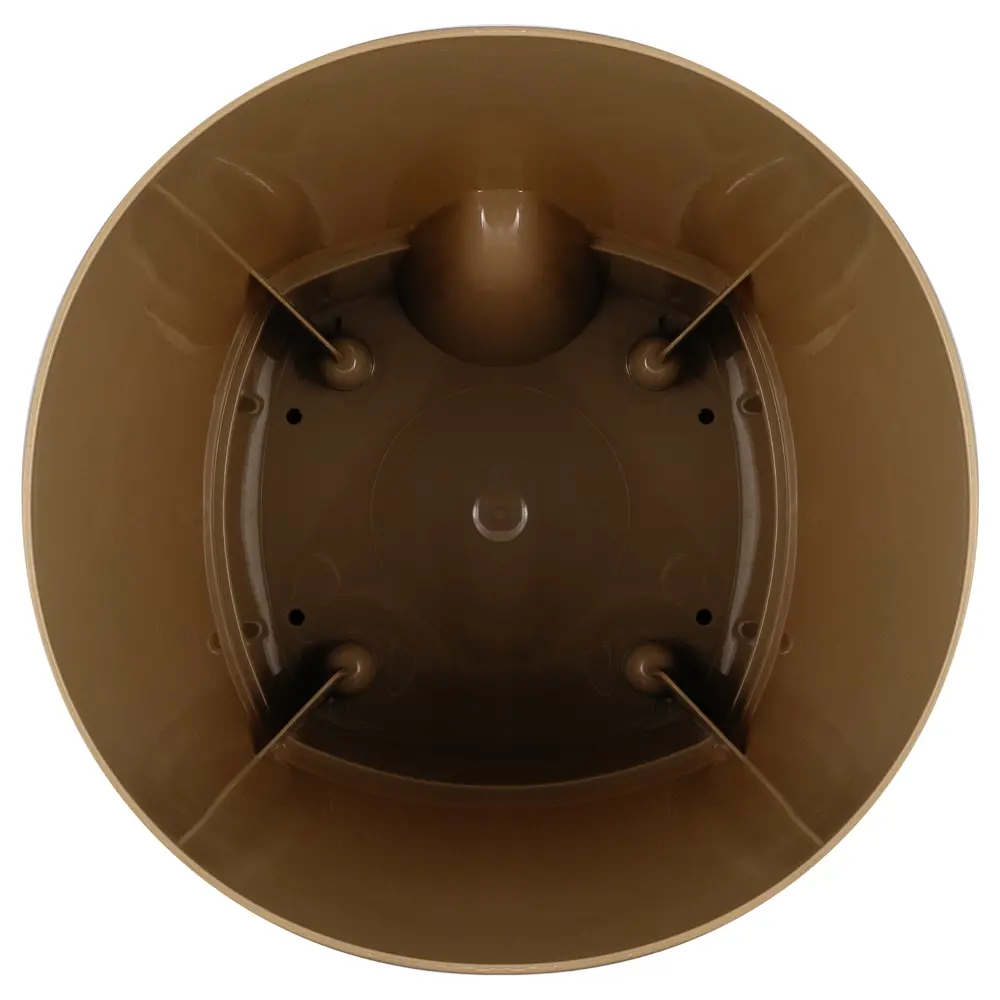 Горшок для цветов INGREEN Wood 2.5 л коричневый 89416379 STLM-1576011 - Вид №2