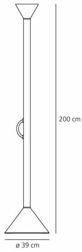 Artemide Светодиодный торшер Callimaco A0111w00 - Вид №4