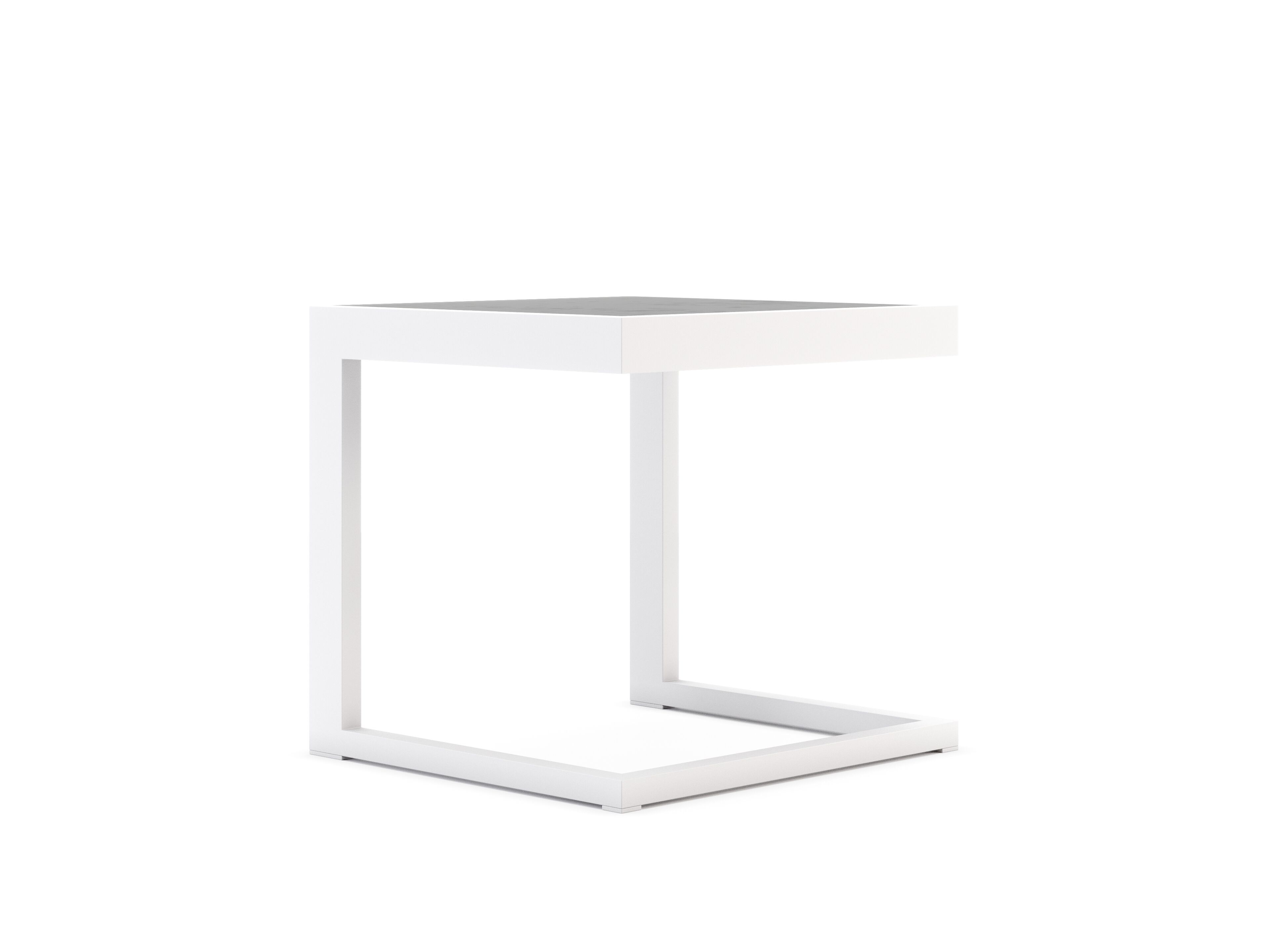 Стальной квадратный стол для сервировки и ламинированный верх Domkapa ARCH-00118108