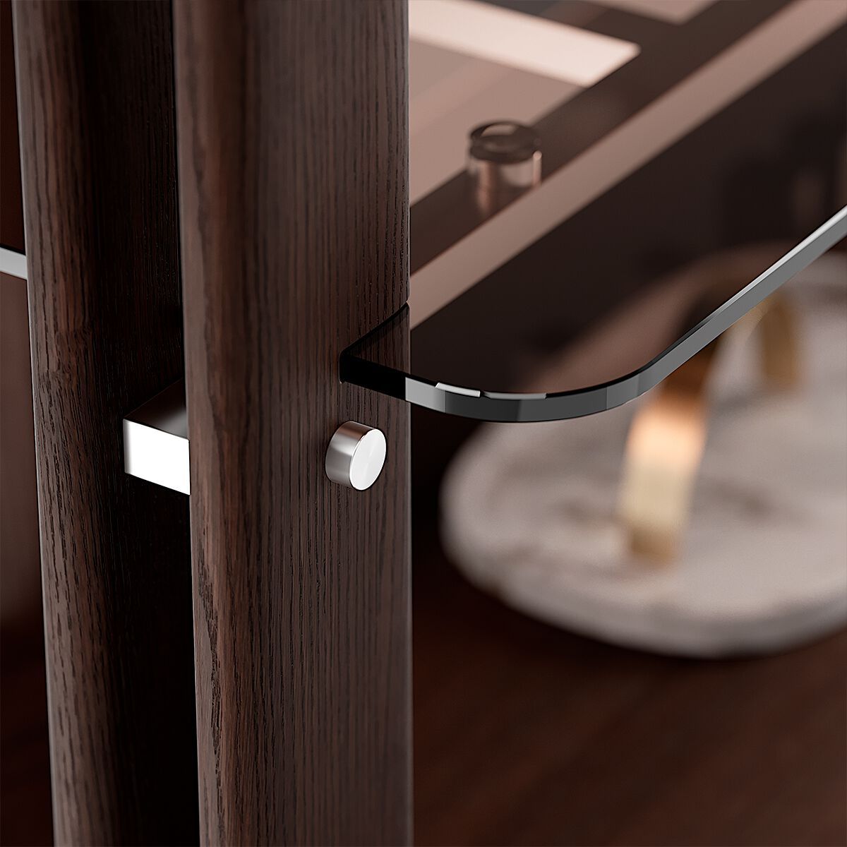 Деревянный двухсторонний книжный шкаф Capital Collection Diesis ARCH-00136378 - Вид №1