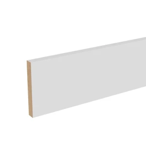 Добор 2070x200х8 мм ПВХ ламинация цвет белый под эмаль