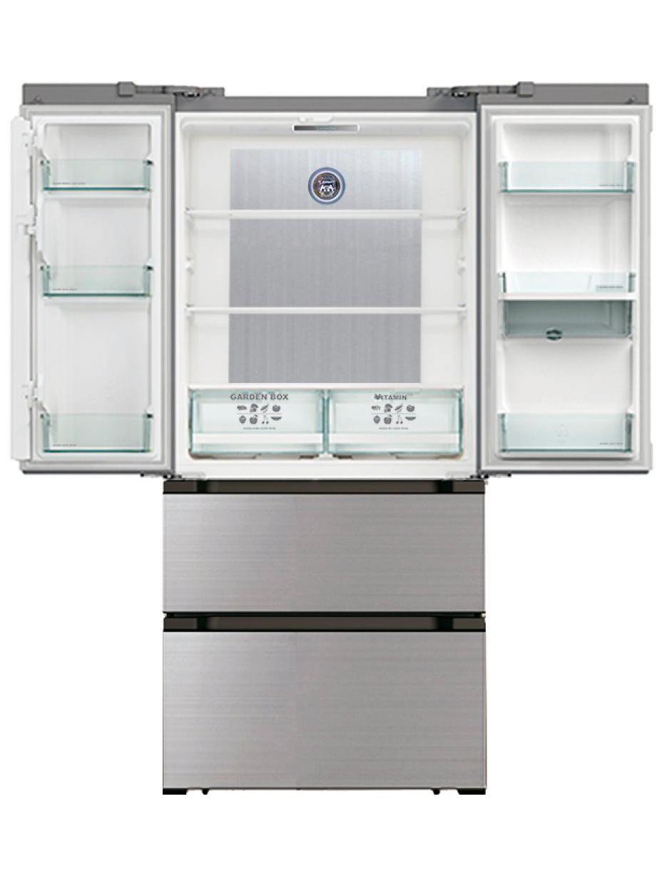 5331378 Холодильник многодверный   Kaiser KS 80420 R серебристый STDN-0117274 - Вид №1