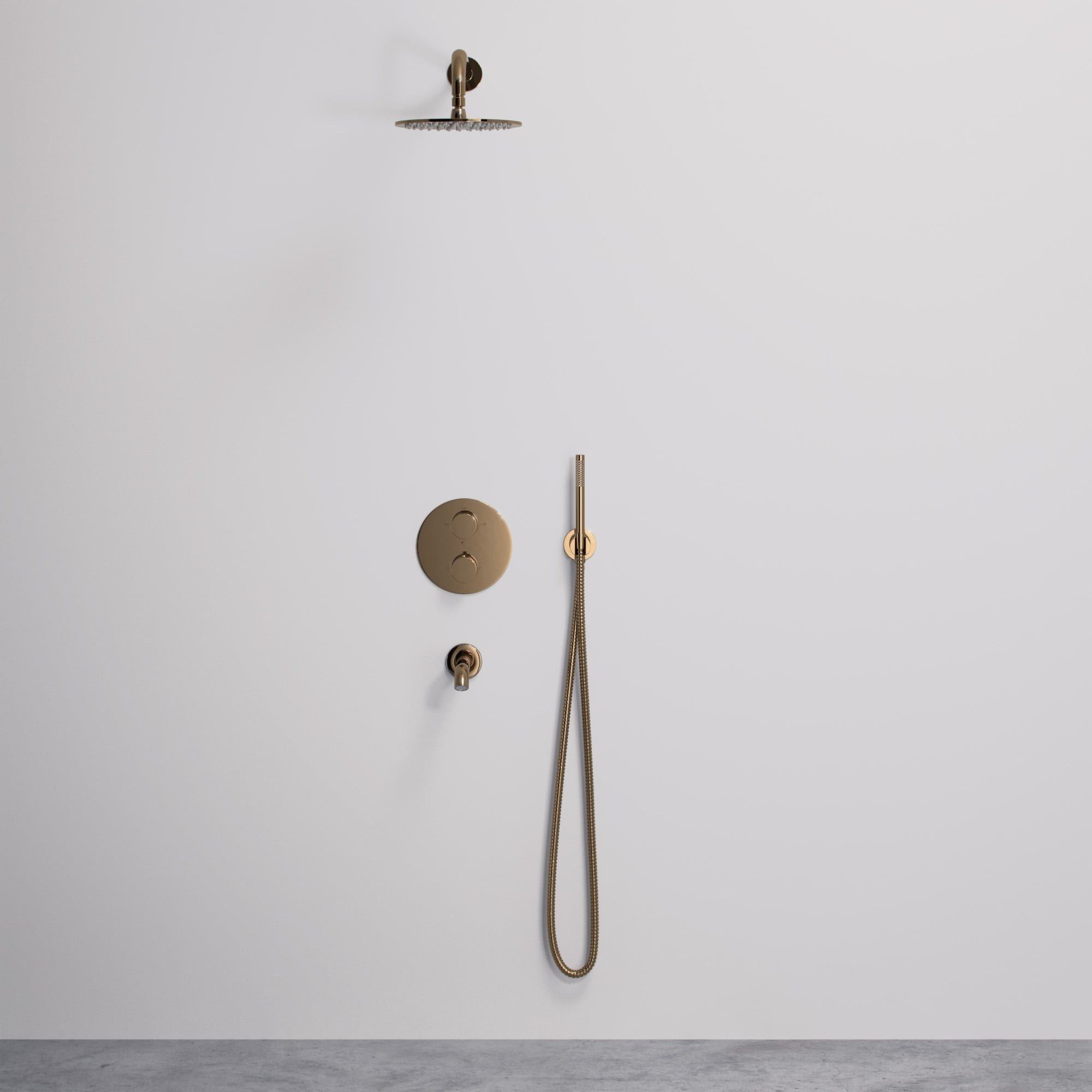 Настенный набор для ванны с 5 отверстиями и душем LUSSO Luxe ARCH-00011106 - Вид №16