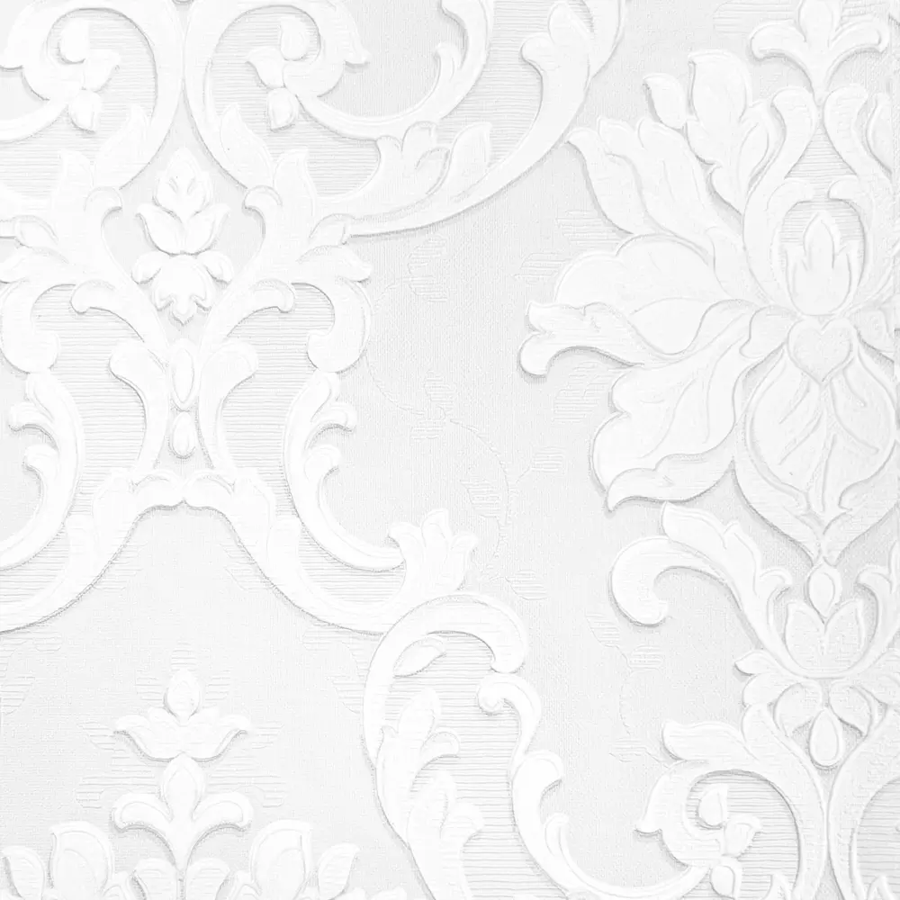 Флизелиновые обои Erismann Isadora белые 1.06 м 89400592 STLM-1537911 - Вид №1