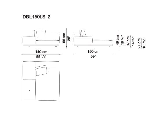 Кожаный диван B&B Italia док ARCH-00106863 - Вид №127