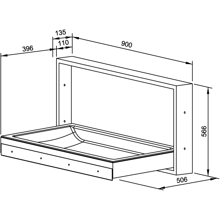 727676 Устройство смены подгузников WP2010 WAGNER_EWAR A-LINE Wagner Ewar  - Вид №1