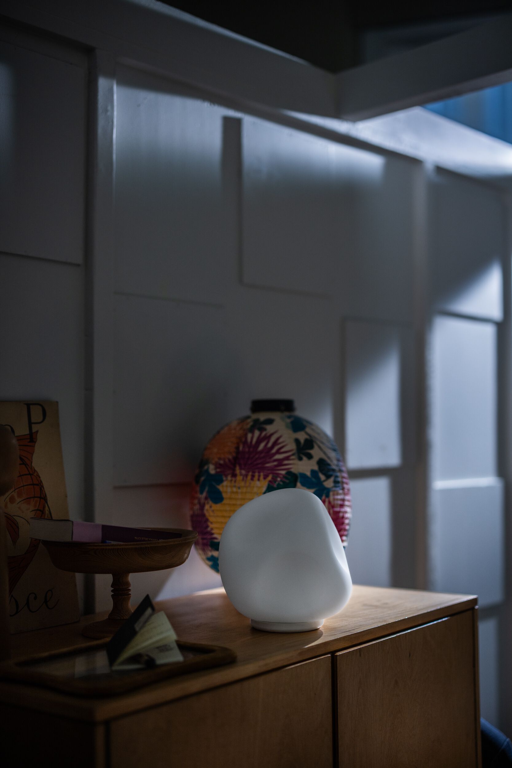 Светодиодная настольная лампа из дутого стекла Foscarini Hoba ARCH-00018097 - Вид №2