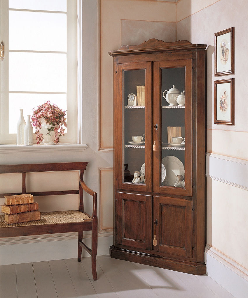 1974 Tifernoit Угловой шкаф с 4 дверцами Soggiorno  - Вид №1