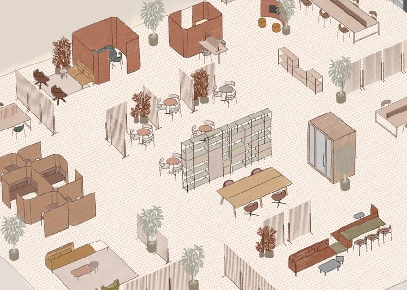 Manerba Отдельно стоящая перегородка из поликарбоната Hinoki sun-id-1403601 - Вид №4