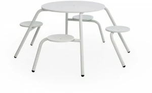 Extremis Круглый стол для пикника со встроенными стульями