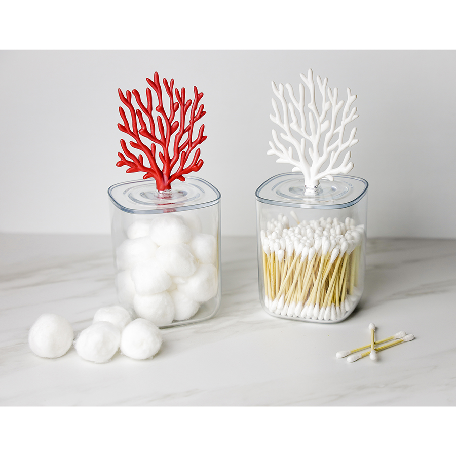 QL10336-CL-RD Органайзер coral красный Qualy  - Вид №1