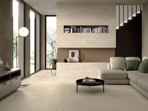 Пол / керамогранит с эффектом цемента