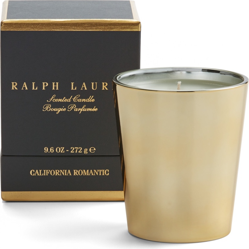 10652156 Ralph Lauren Home Свеча ароматизированная Ralph Lauren Home "Романтика Калифорнии" 10см (масло элеми, ладан) Стекло 