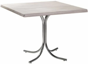 2560 Стол Rozana 80*80 Белое дерево R-HOME