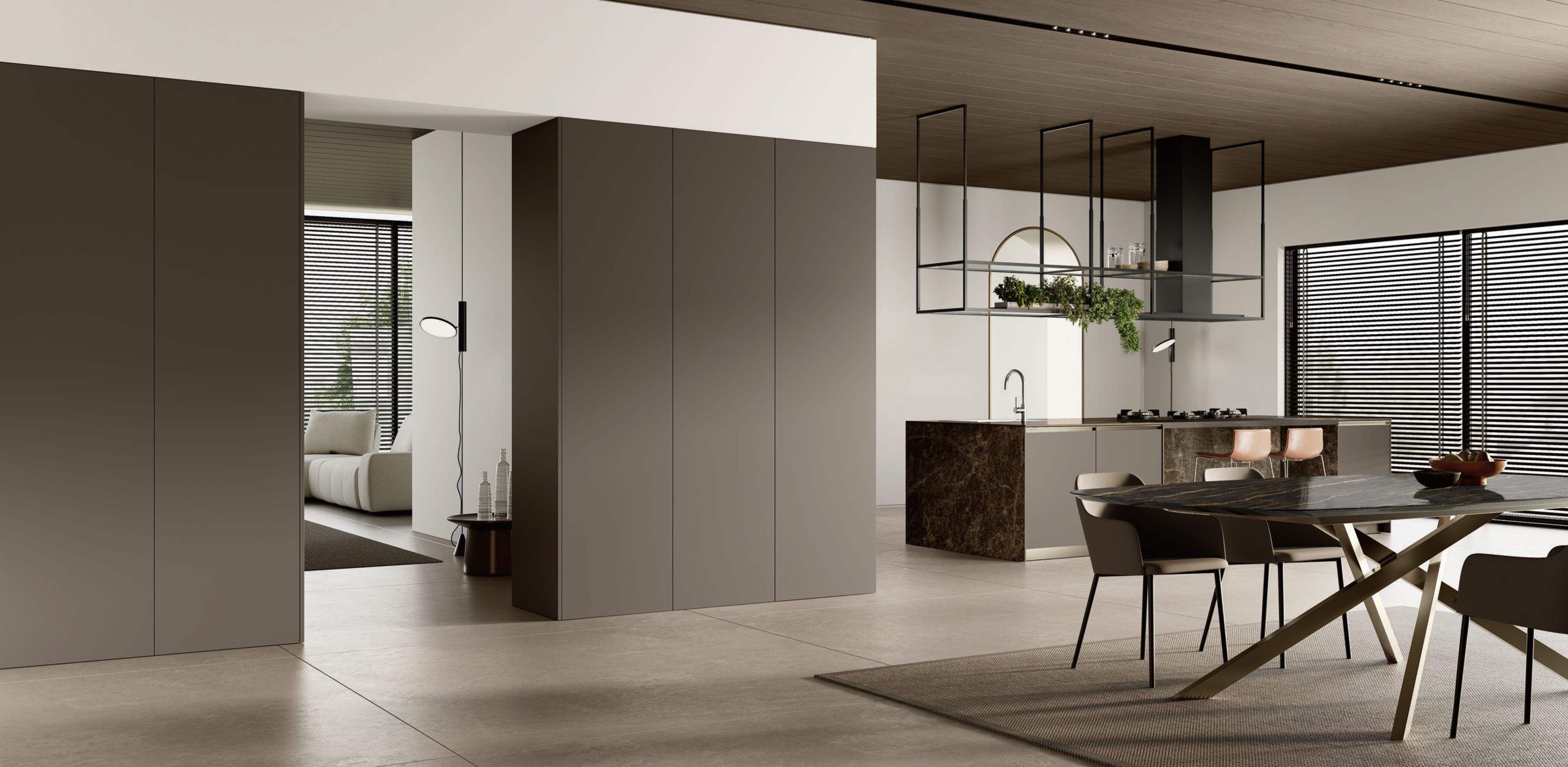 Встроенная кухня Febal Casa Modula ARCH-00140763 - Вид №5