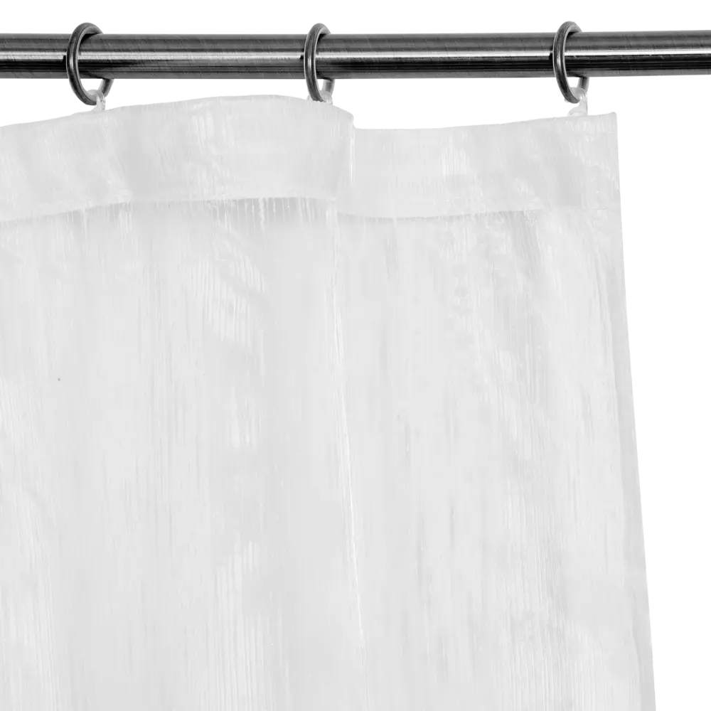 Тюль на ленте «Дождик», 250x260 см, полоски, цвет белый AMORE MIO STLM-2094421 - Вид №4