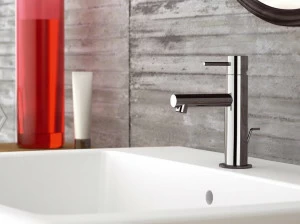 Rubinetterie Mariani Смеситель для раковины, однорычажный, латунный, настольный Ultraminimal 393/um