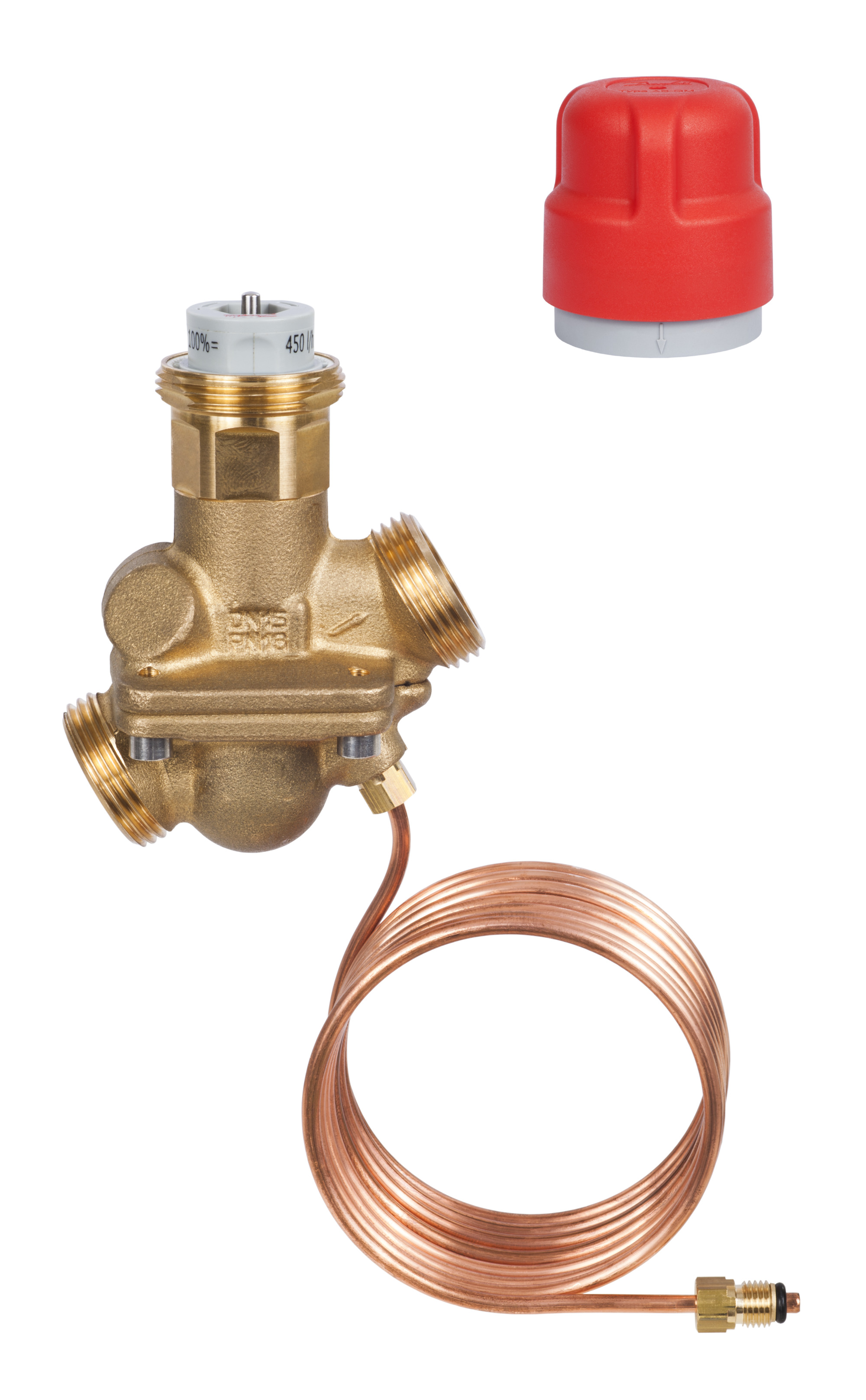 Danfoss Автоматический комбинированный клапан-регулятор AB-PM с наружной резьбой AB-PM DN15 HighPress клапан балансир 003Z1412  - Вид №4