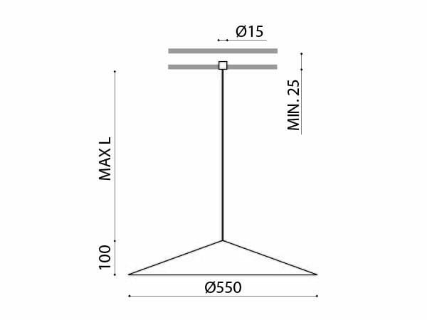 Поликарбонат светодиодный подвесной светильник Arkoslight Dune ARCH-00107205 - Вид №16