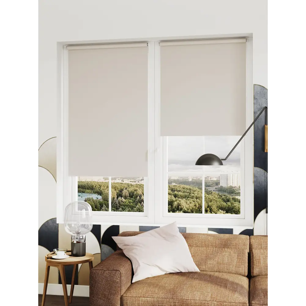 DOMLEGRAND Рулонная штора Сансет - белоснежная элегантность для ваших окон 89360893 STLM-1072070 - Вид №5