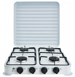 5300199 Газовая плитка Василиса ВА-6504 белый