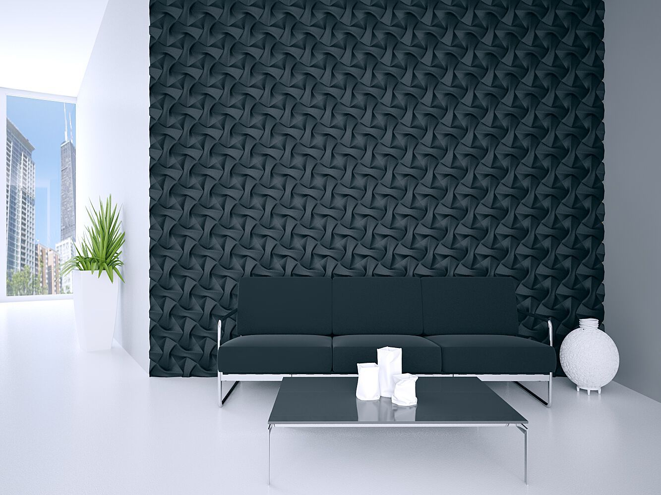 Трехмерное гипсовое покрытие WallDeco M-Modern ARCH-00119471 - Вид №1