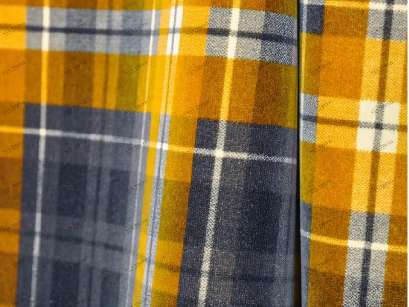 LELIEVRE Тартан хлопчатобумажная ткань Jean paul gaultier - ca c'est paris sun-id-1390241