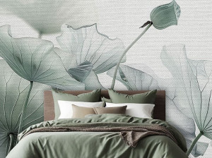 Обои с цветочными мотивами