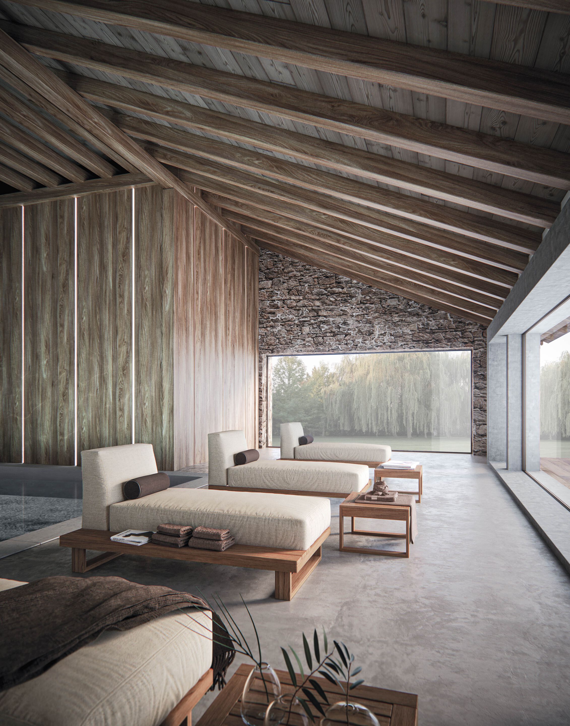 Ткань мягкая Садовая спальная кровать Atmosphera 9.Zero ARCH-00141664 - Вид №1