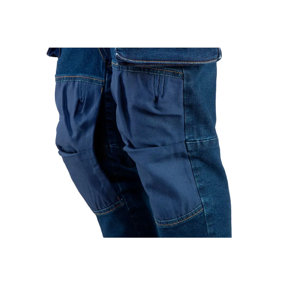 Брюки рабочие с усилением колена Neo Tools Denim синие размер M рост 178-181 83303324 STLM-2019230  - Вид №2