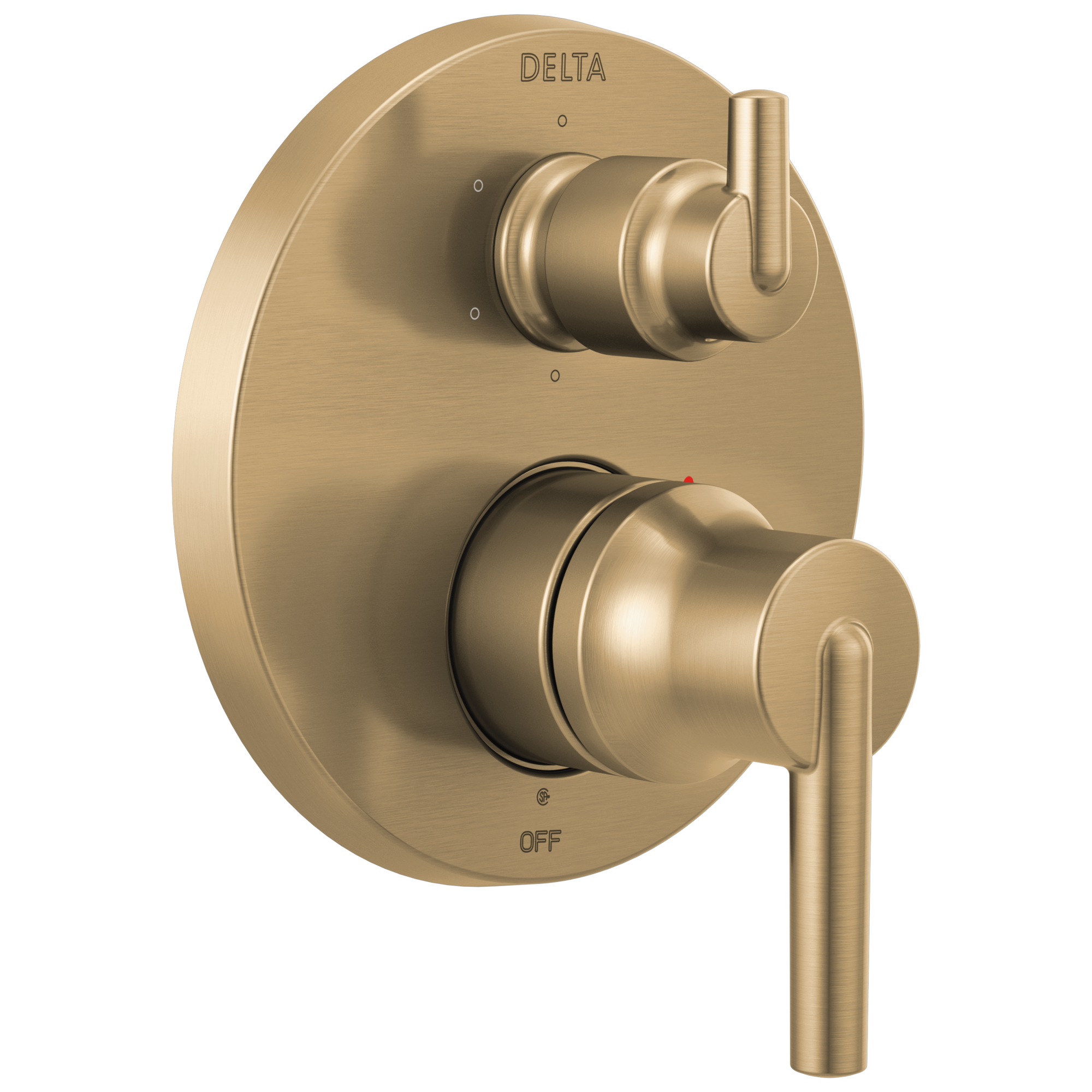 Трим клапана Contemporary Monitor® серии 14 со встроенным переключателем на 6 положений Delta Faucet T24959-CZ