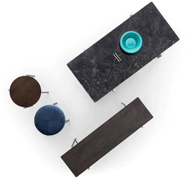 Ditre Italia Прямоугольный мраморный журнальный столик Erys sun-id-1354423 - Вид №4