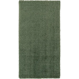 Ковер полиэстер Ribera 80x150 см цвет темно-зеленый 82388104 STLM-2153700