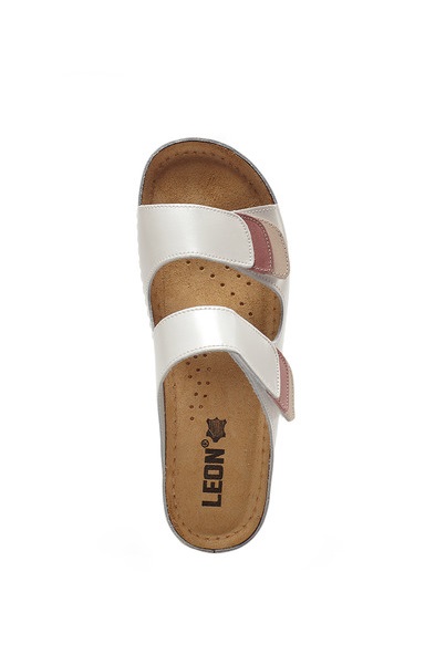 62375 Сандалии "Leon" женские белые LEON  Врач  размер 36  - Вид №5