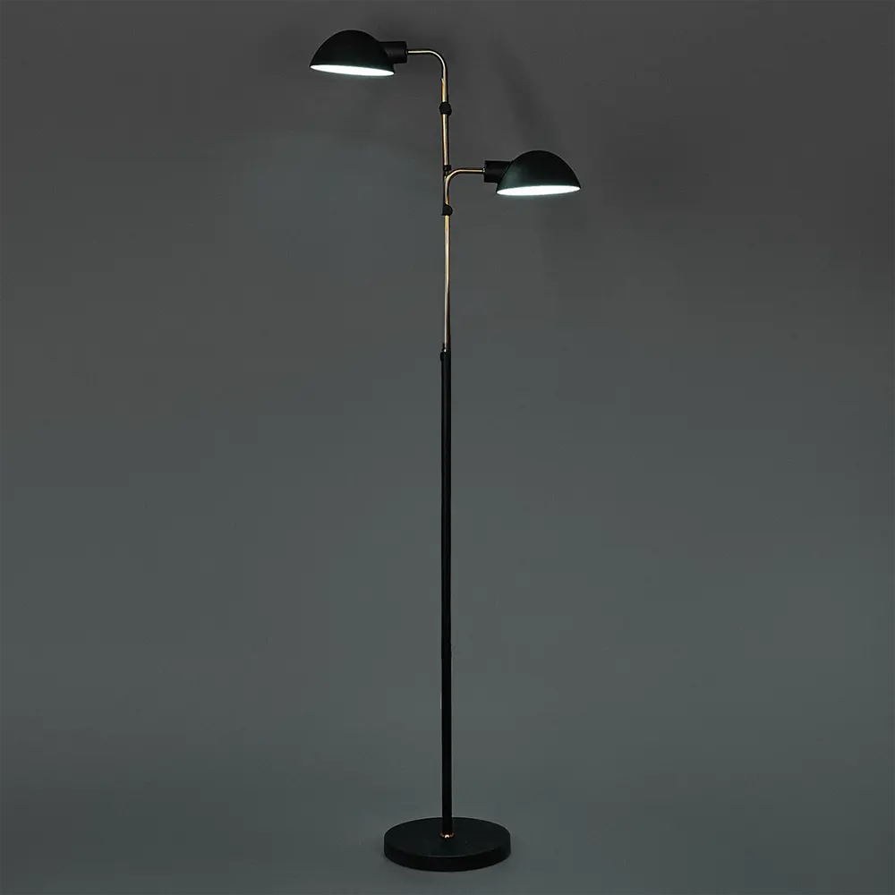 Торшер Camelion Grace — современный напольный светильник с двумя плафонами 89413699 STLM-1578522 - Вид №1