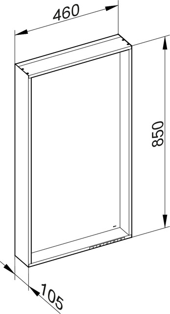 07897173500 Зеркало с подсветкой KEUCO Lichtspiegel  - Вид №9