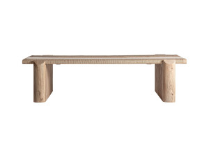 Деревянный прямоугольный журнальный столик