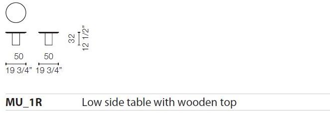 Cappellini Круглый журнальный столик sun-id-1400475 - Вид №19