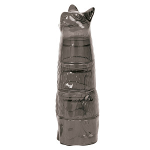 DYKITGLBK Набор из 4 стаканов kitty, черный Doiy