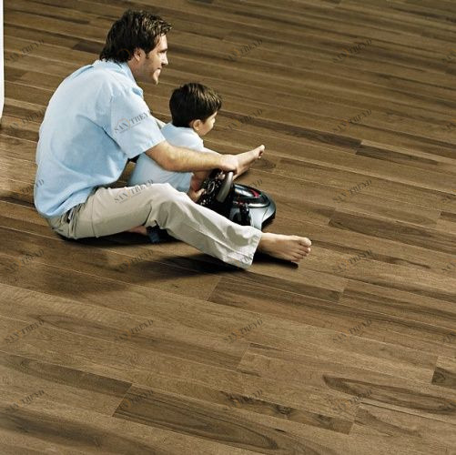 Паркетная доска Maestro Club Rhythm-10 Американо RS 203 Орех американский Натур с брашью (Текстурированная) 1503х161 мм 3600200008