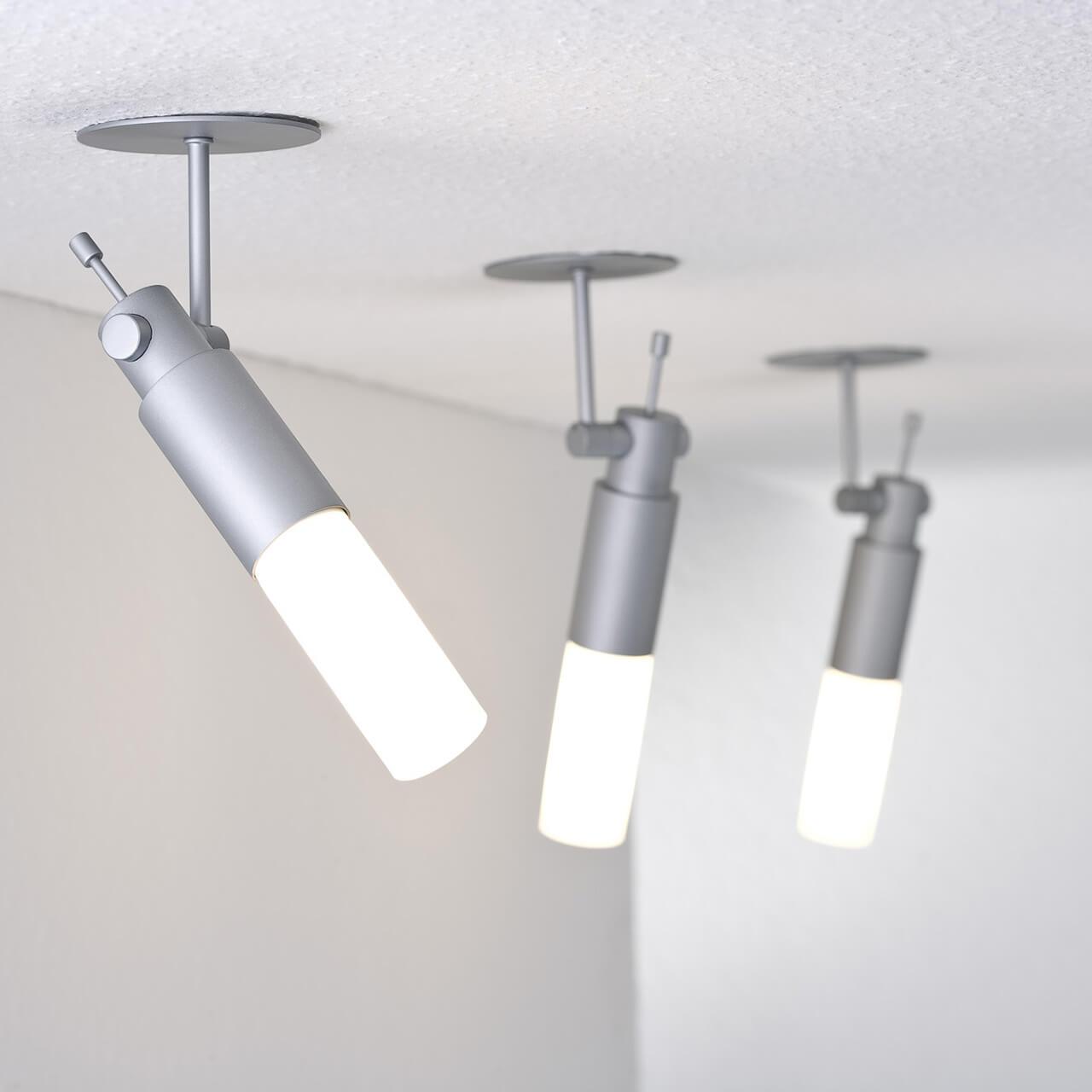 Встраиваемый спот потолочный белый, комплект из 3 штук Paulmann Pharus 99449 PAULMANN PHARUS 00-3890995 Белый  - Вид №1