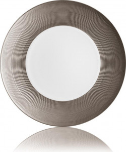 71049 JL Coquet Блюдо круглое 19см "Хемисфер" (платиновый) Фарфор